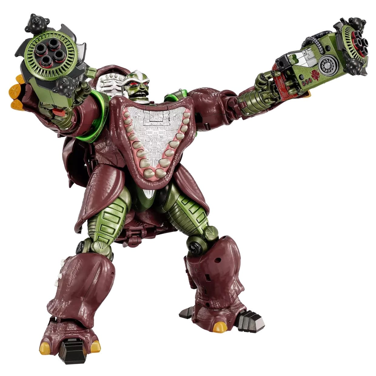 Embrace the Beast Wars with Transformers Takara Tomy Destron Rhinox