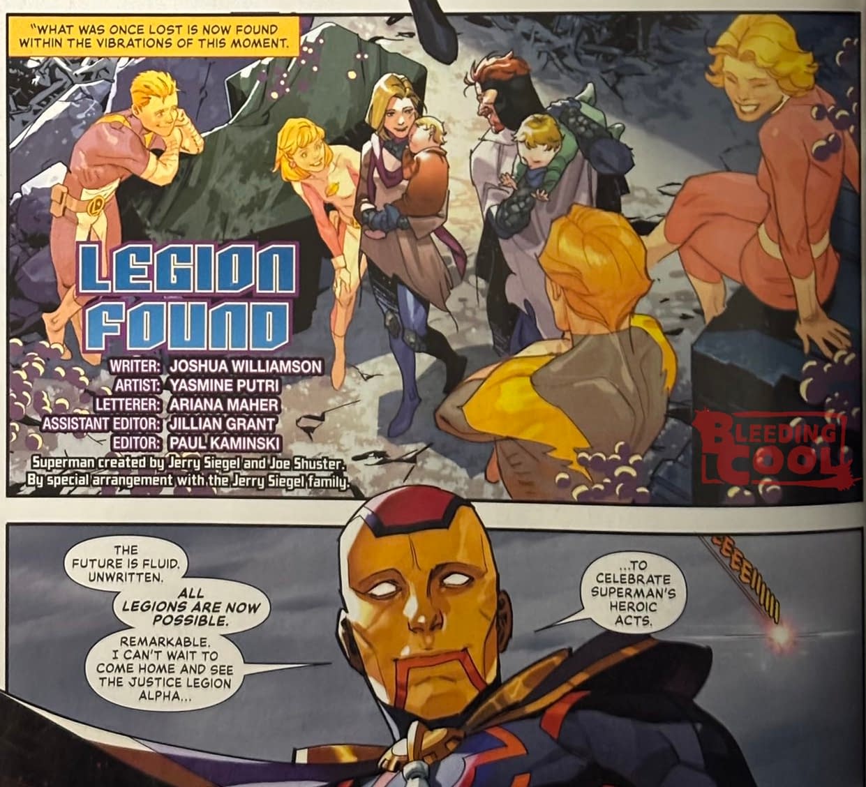 A New Inspiration For The Legion Of Super-Heroes? (Super-Spoilers)