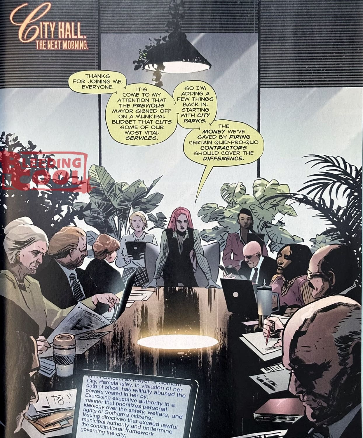 Batman #9 & Poison Ivy # Set Up Bad Seeds & Barbara Gordon (Spoilers)