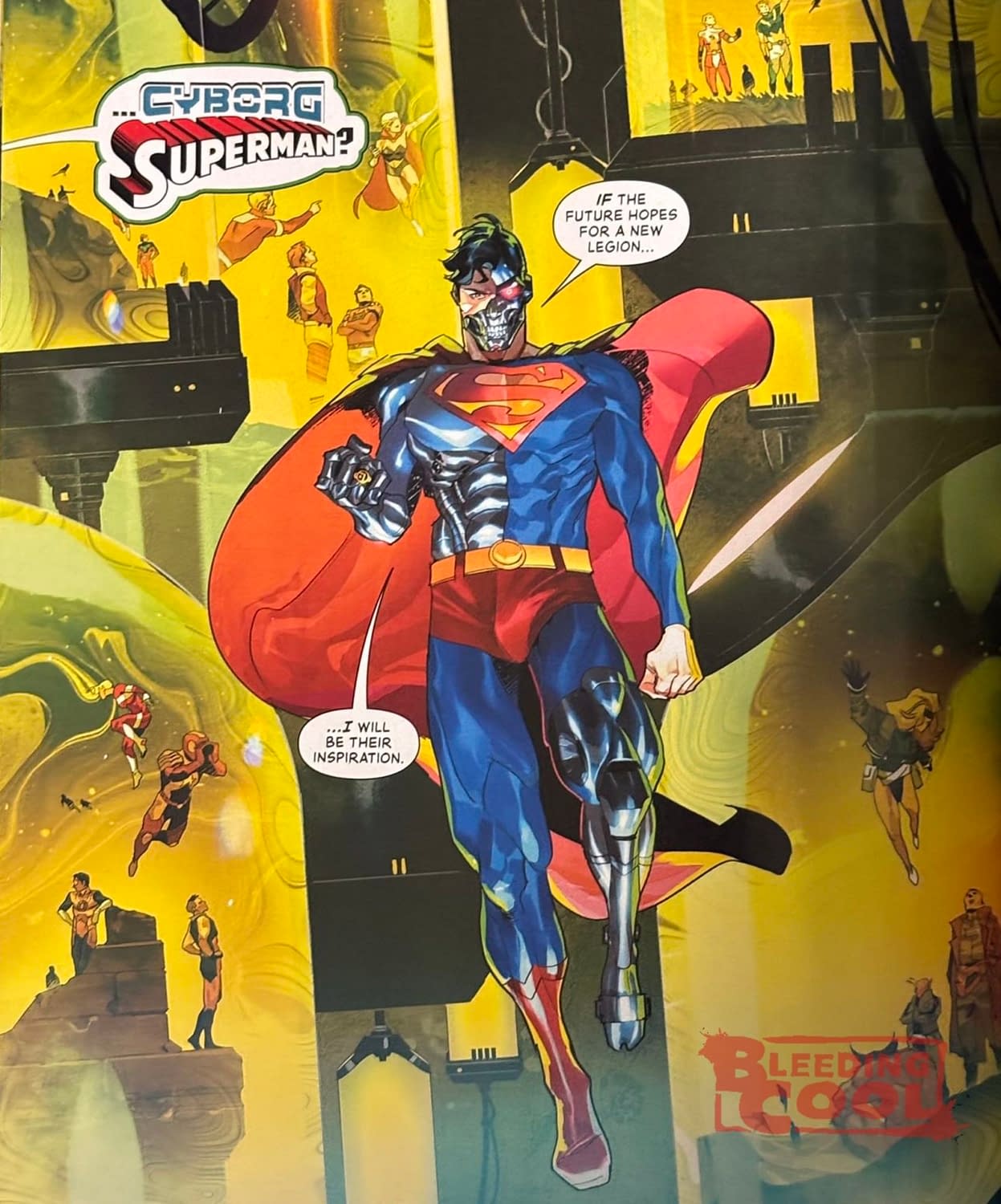 A New Inspiration For The Legion Of Super-Heroes? (Super-Spoilers)