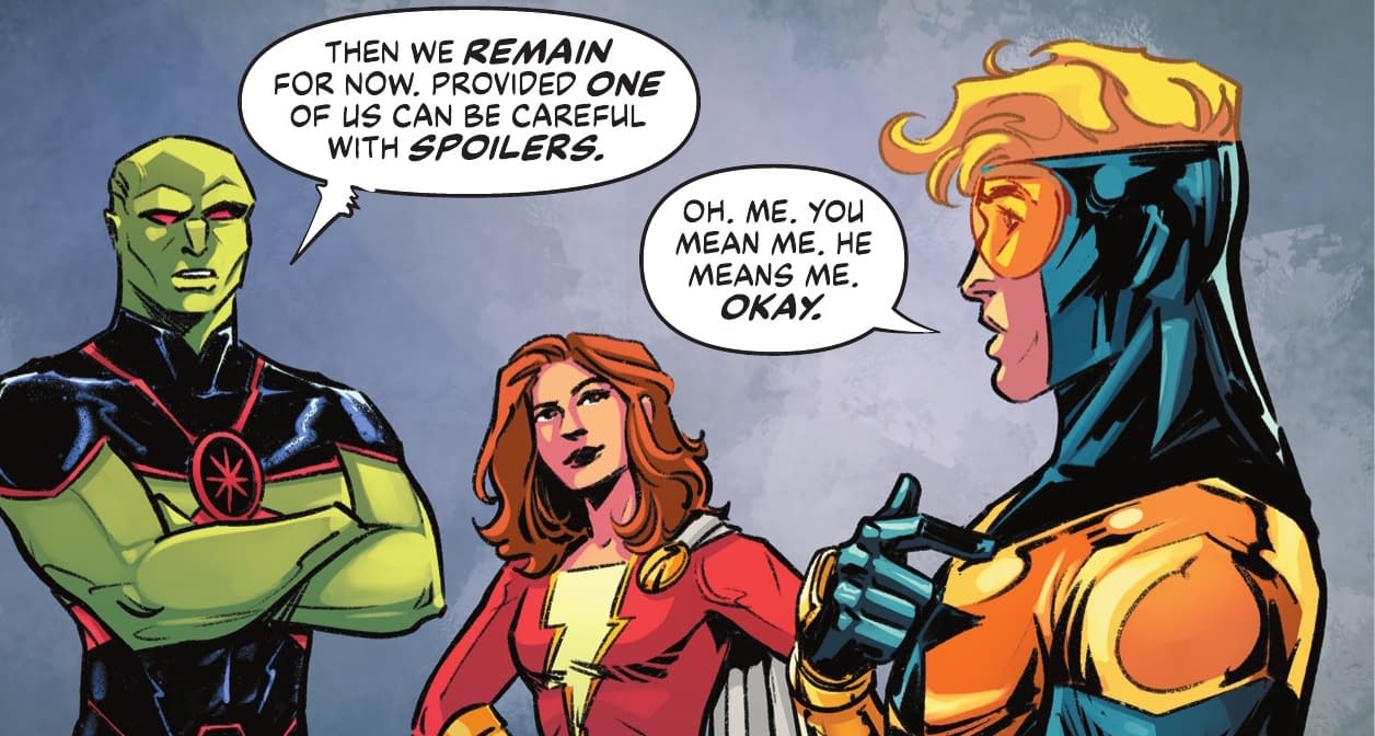 Aquaman, Superboy, Supergirl & Firestorm In The Wake Of KO (Spoilers)