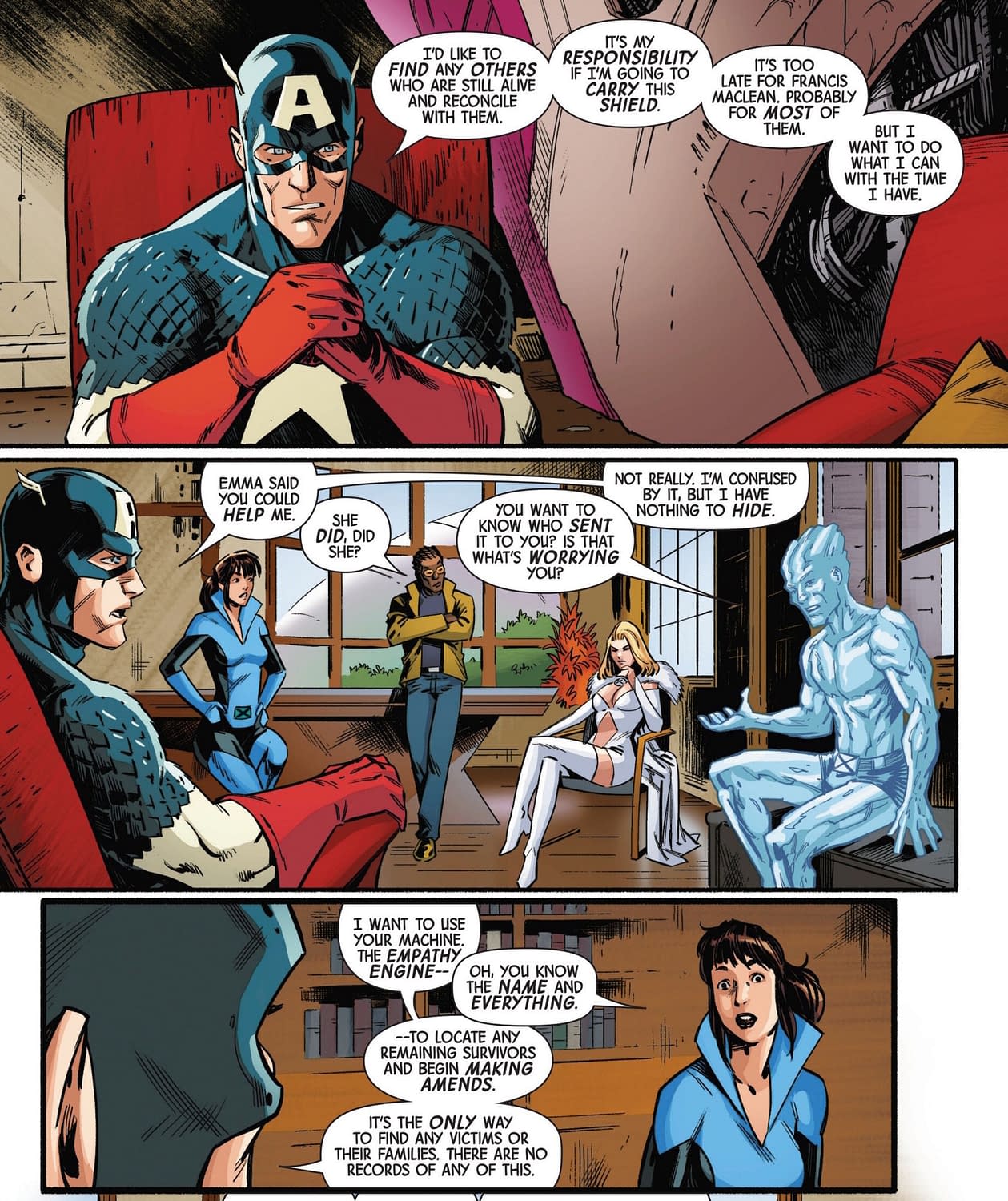 Captain America And X-Men