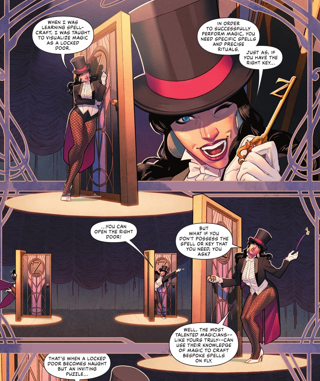 Zatanna #2 by Jamal Campbell