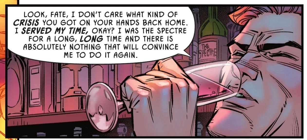 A New Spectre Identity For The DC Universe Before JSA Ends