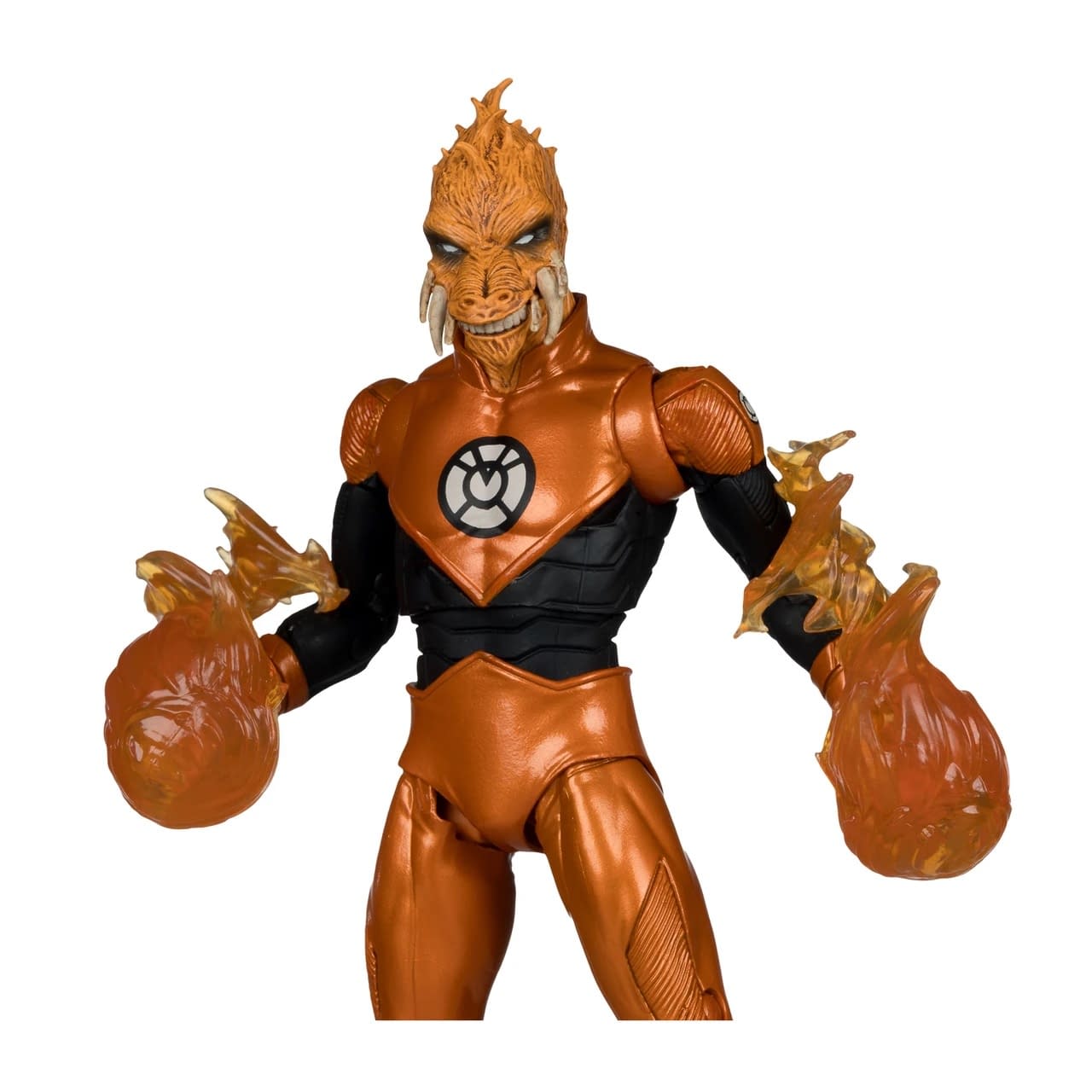 Greed Arrives with McFarlane Toys DC Comics Orange Lantern Larfleeze