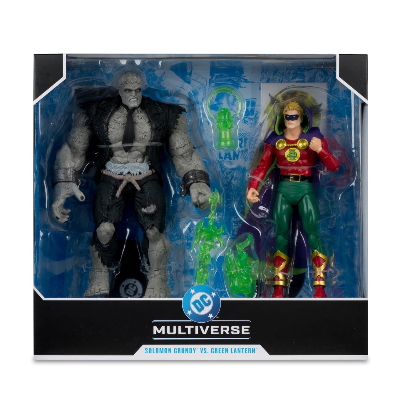 It's DC Comics Solomon Grundy vs Green Lantern with DC Multiverse