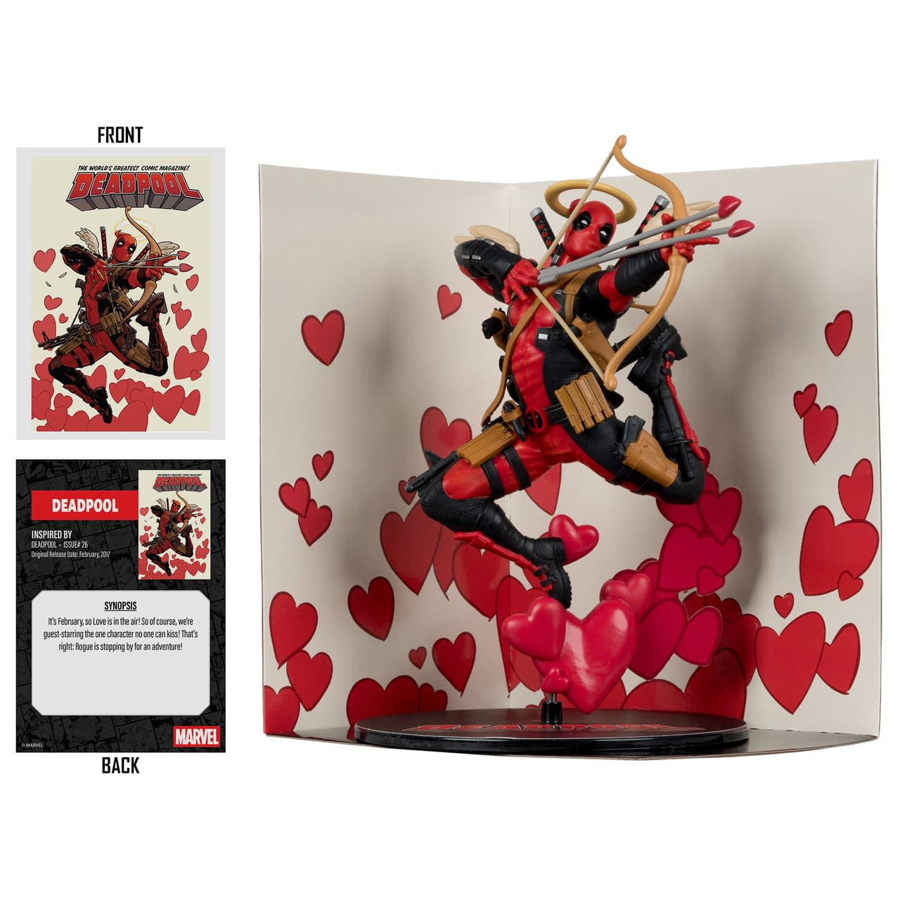 Love is In the Air with McFarlane Toys Newest Deadpool #26 Statue