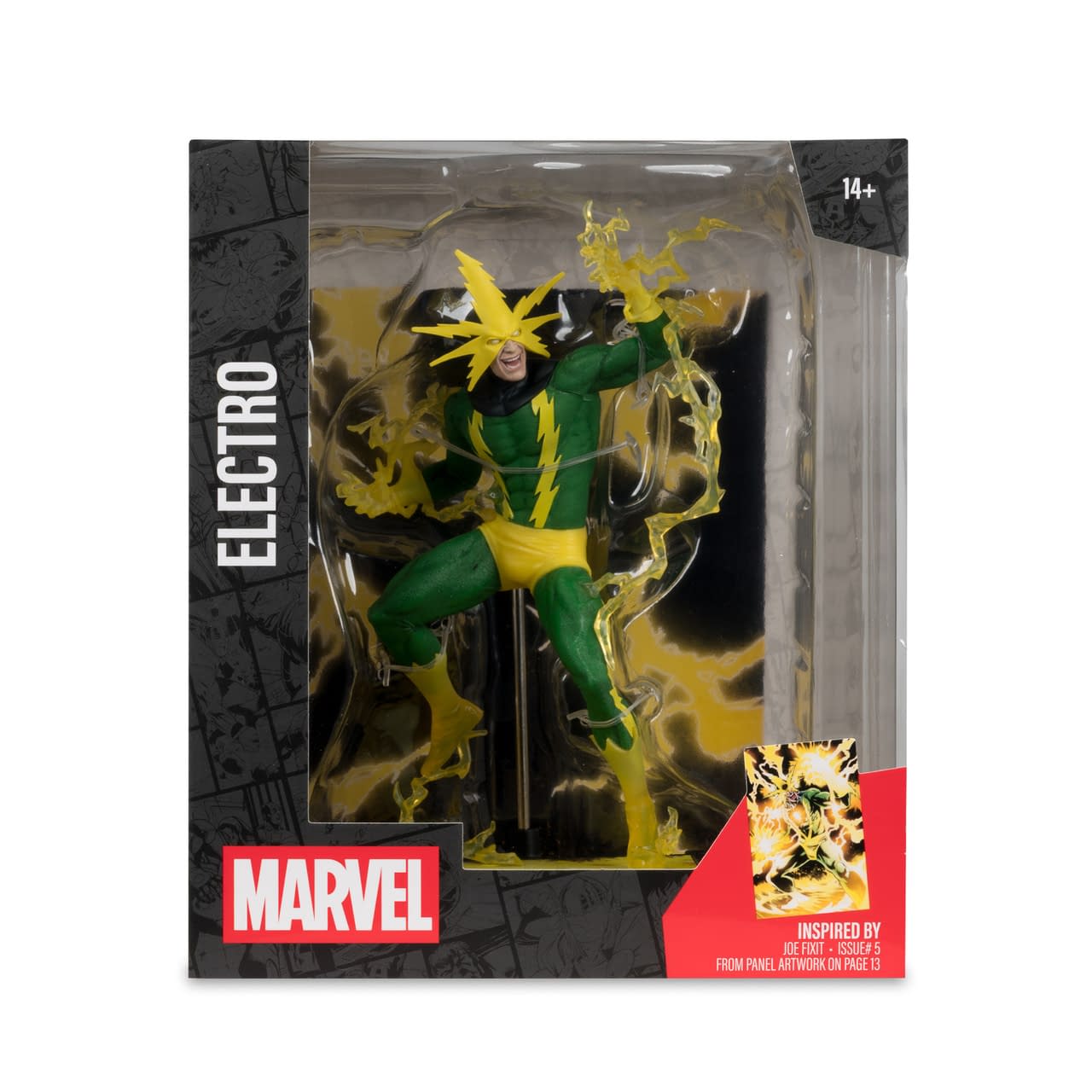 McFarlane Toys Debuts Shocking New Electro (Joe Fixit #5) 1:10 Statue