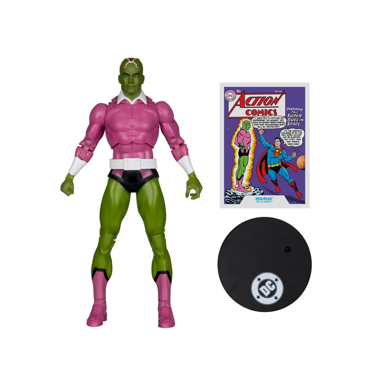 Brainiac Prepares for Conquest with New DC Multiverse Action Figure