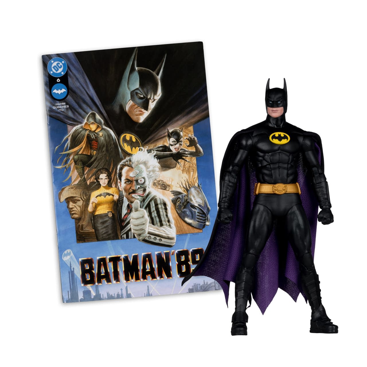 Return to 1989 with McFarlane Toys New Batman Page Punchers Figure