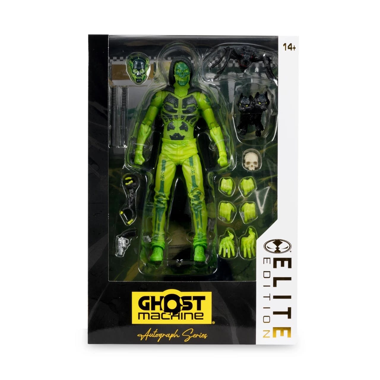 Geiger (Ghost Machine) Joins McFarlane Toys Elite Edition Collection