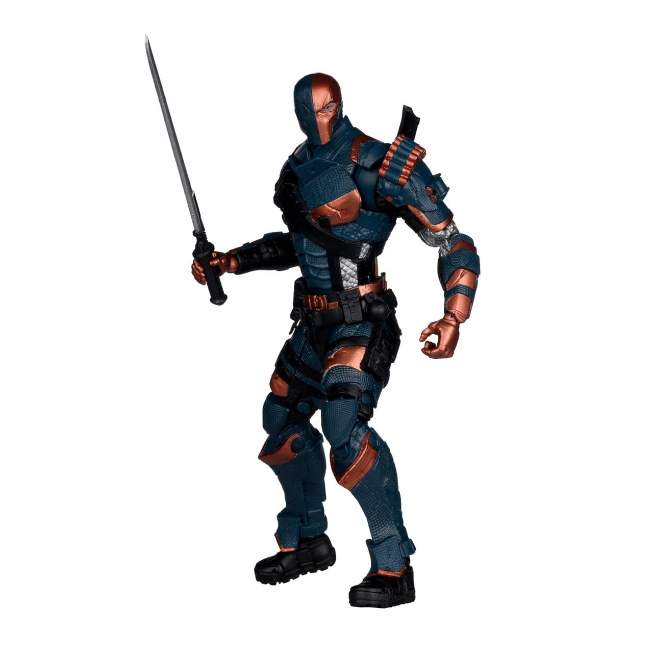 McFarlane Brings Back Arkham Origins Deathstroke with New Weapons