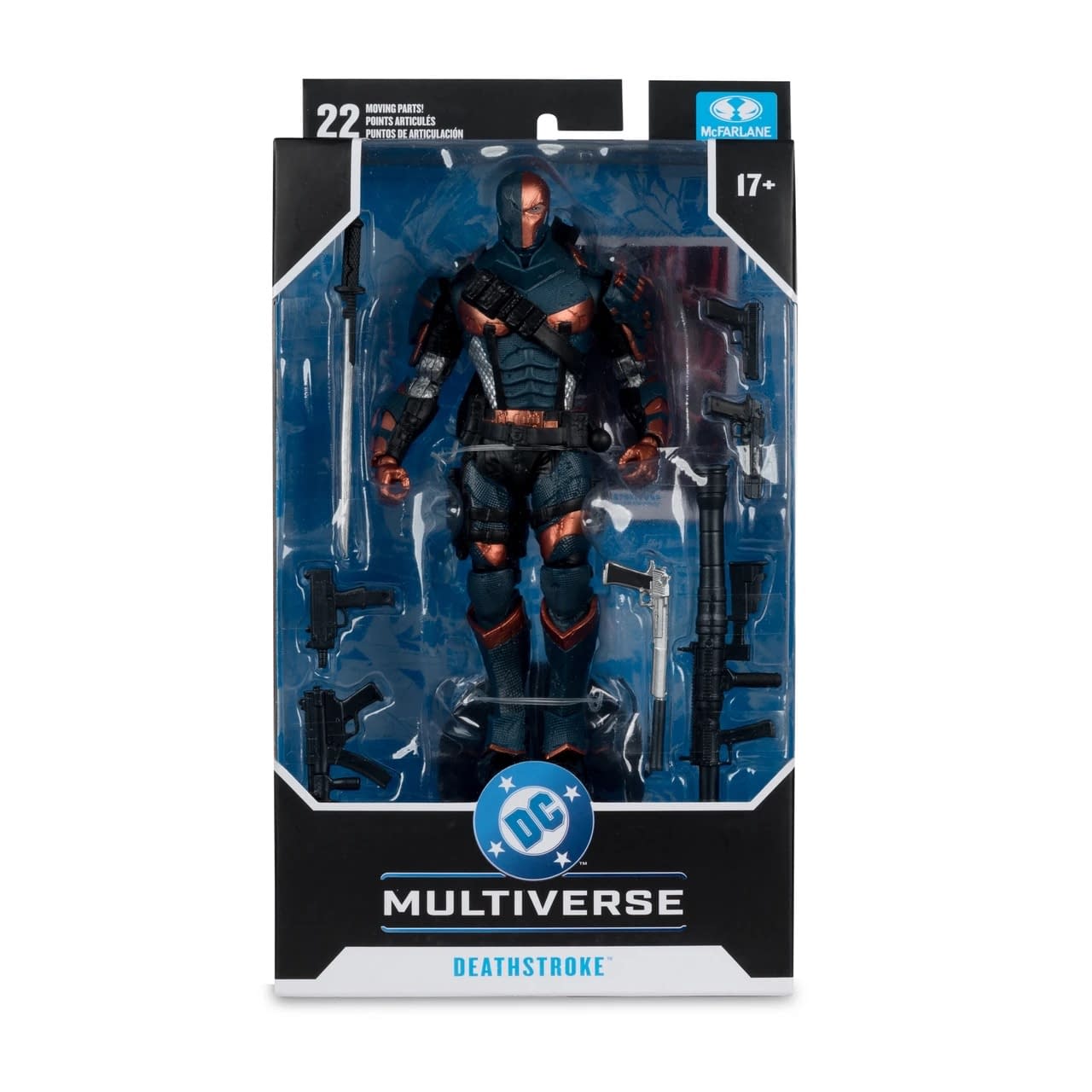 McFarlane Brings Back Arkham Origins Deathstroke with New Weapons