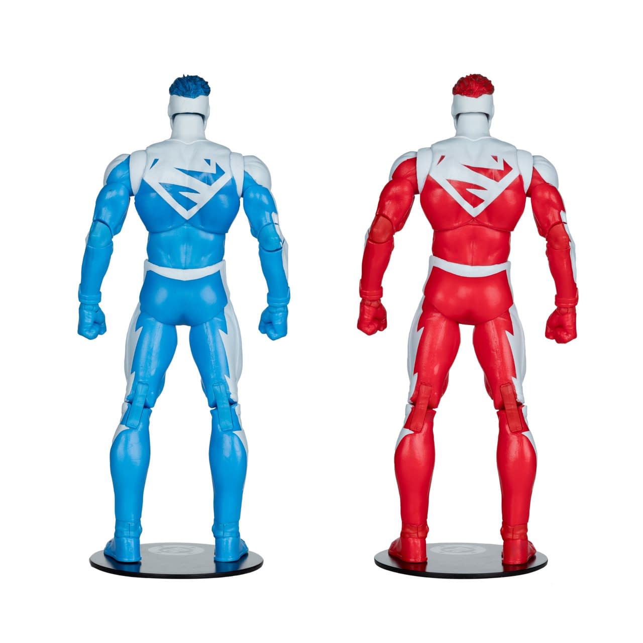 It's Superman Blue vs. Superman Red with New McFarlane Toys 2-Pack