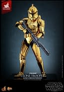 Hot Toys Debuts Exclusive Star Wars Gold Chrome Clone Trooper