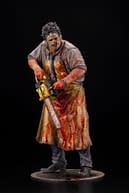 Leatherface is Back With New Bloody 300 Piece Statue From Kotobukiya