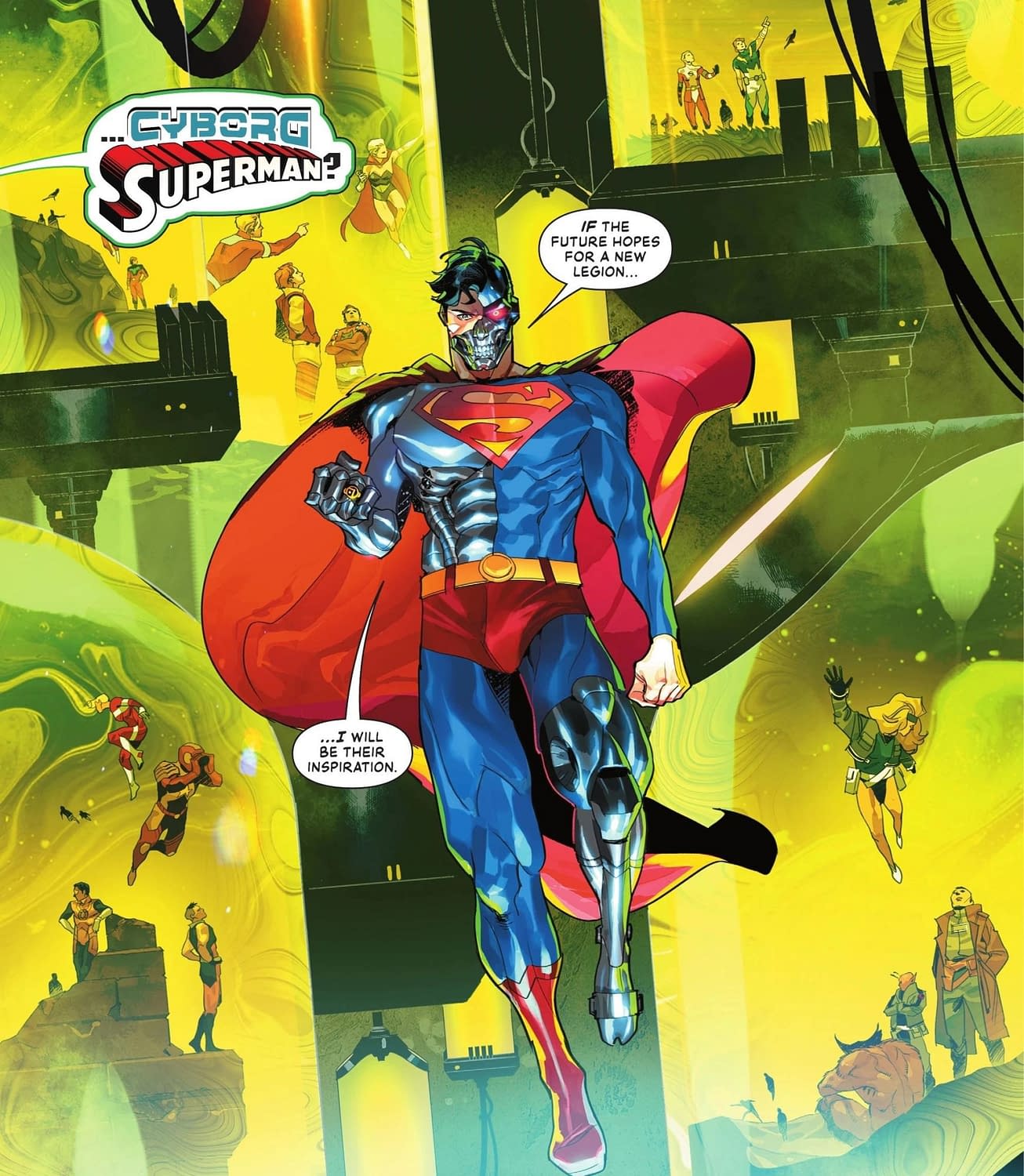 Superman And The Legion, Past, Present And Future (Spoilers)