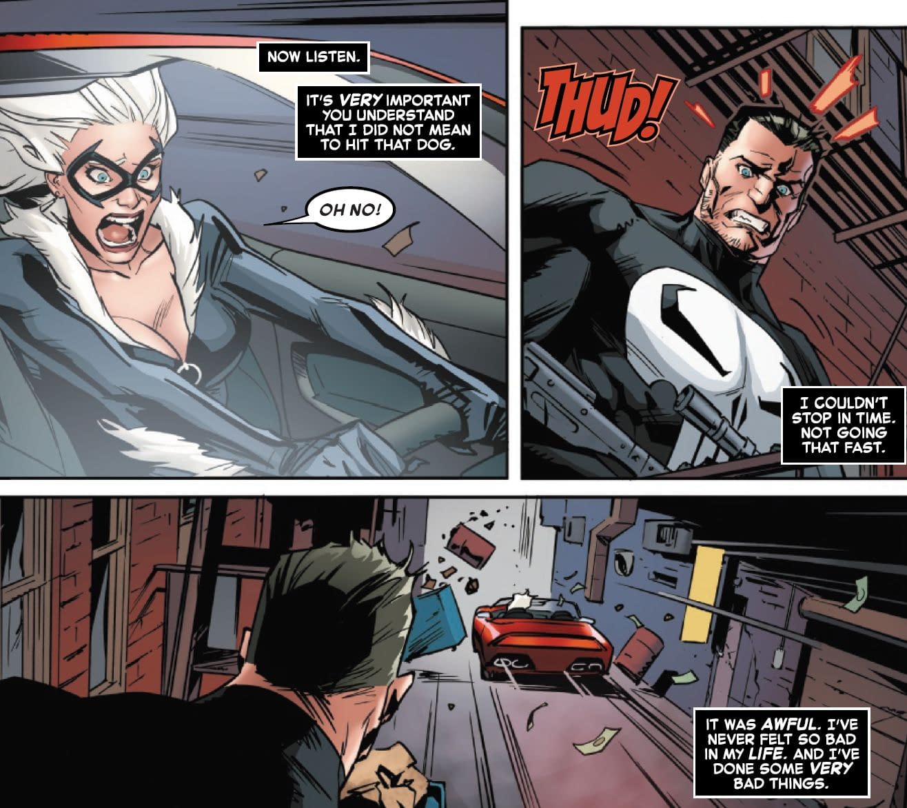 The Black Cat, The Punisher's Dog And John Wick (Spoilers)