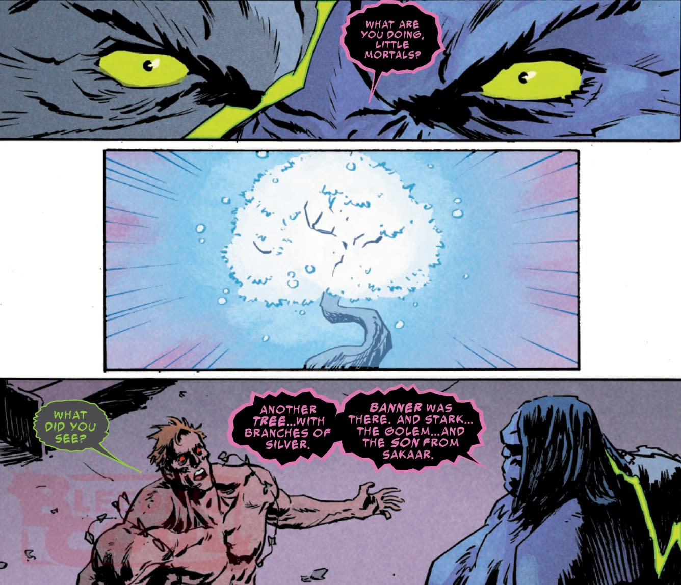 You Wouldn't Like God When He's Angry… Infernal Hulk #8 Spoilers