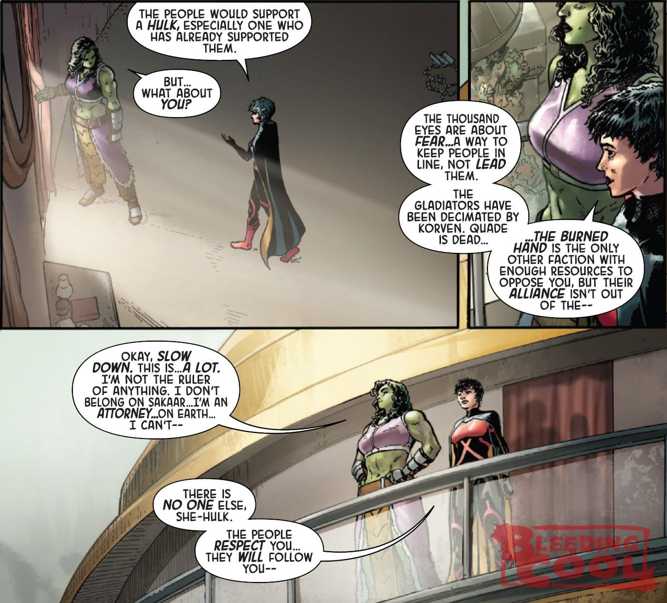 Planet She-Hulk #5 Black Panther Intergalactic #4
