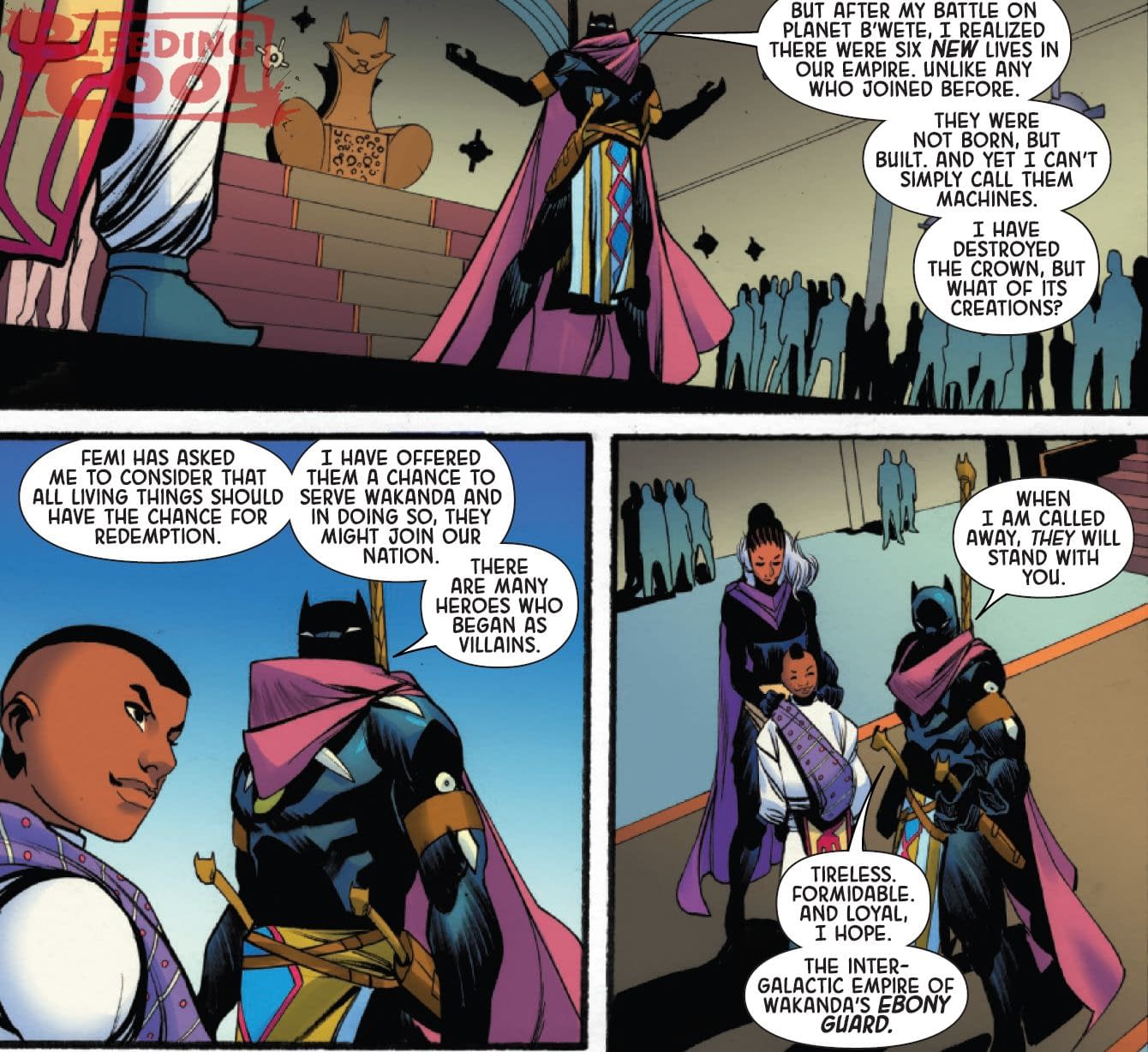 Planet She-Hulk #5 Black Panther Intergalactic #4