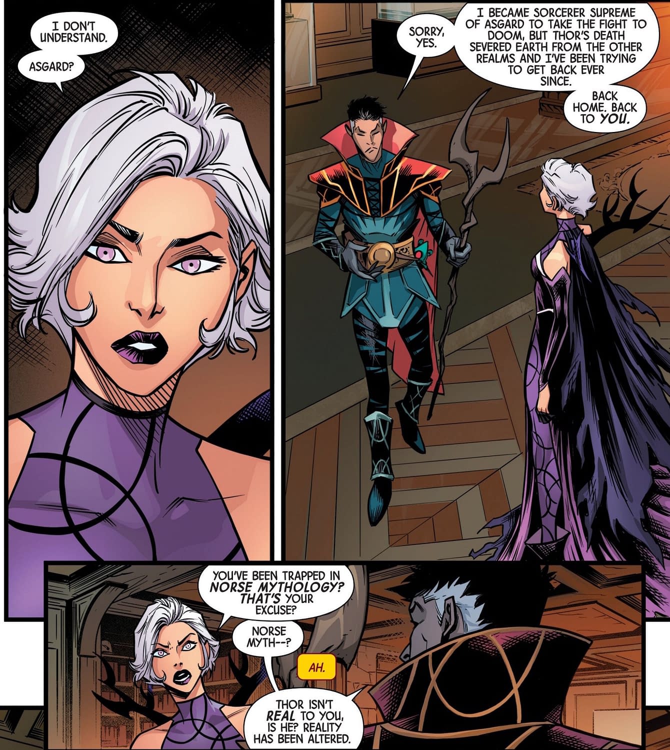 Doctor Strange And The Mortal Thor