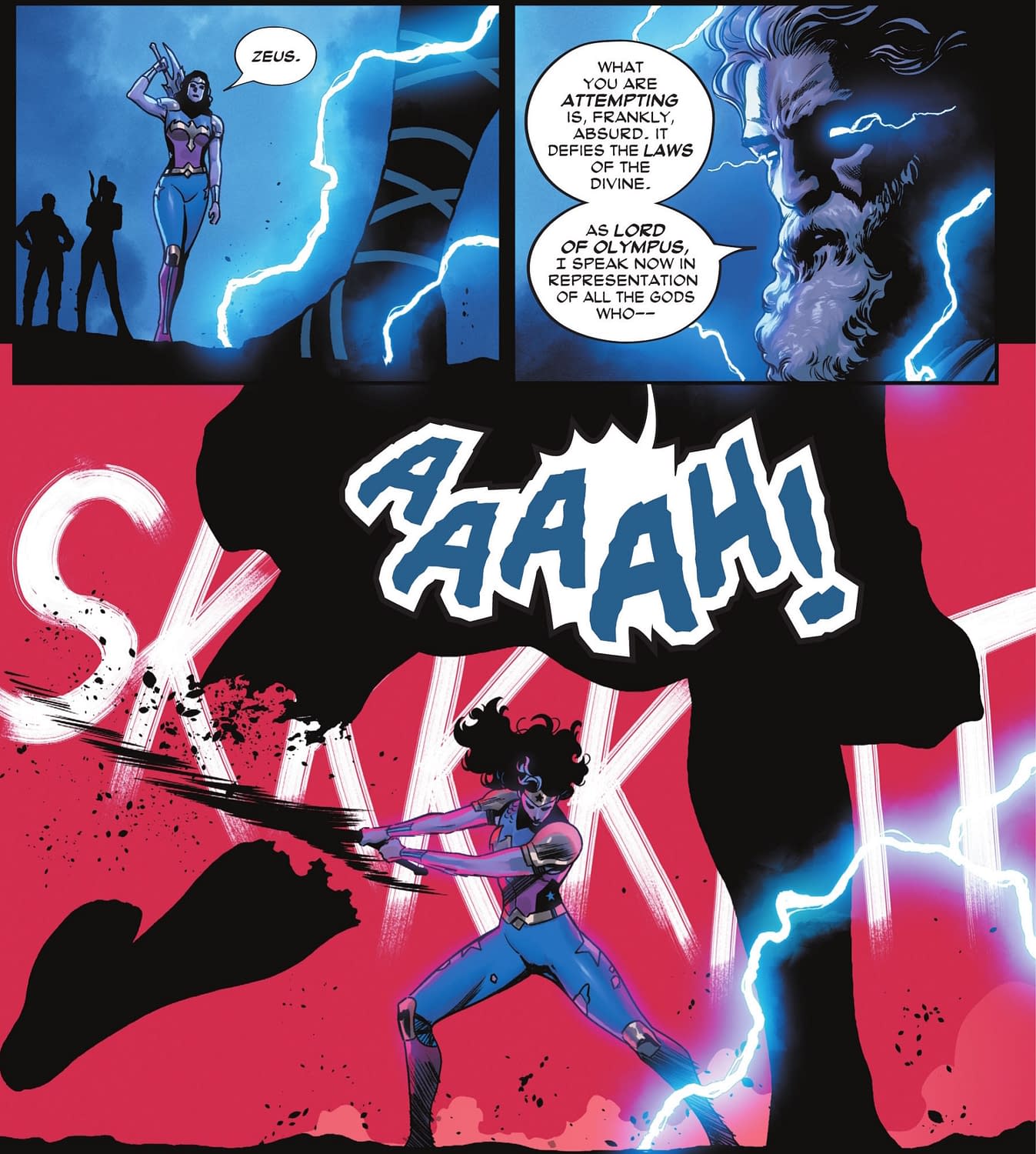 Wonder Woman #33 by Tom King, Daniel Sampere