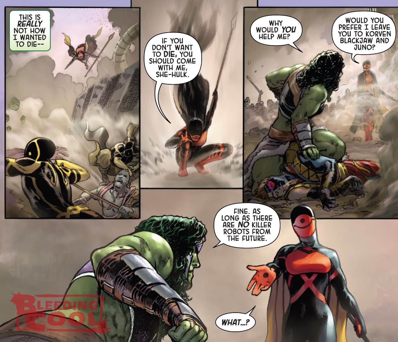 Planet She-Hulk #5 by Stephanie Phillips and Aaron Kuder