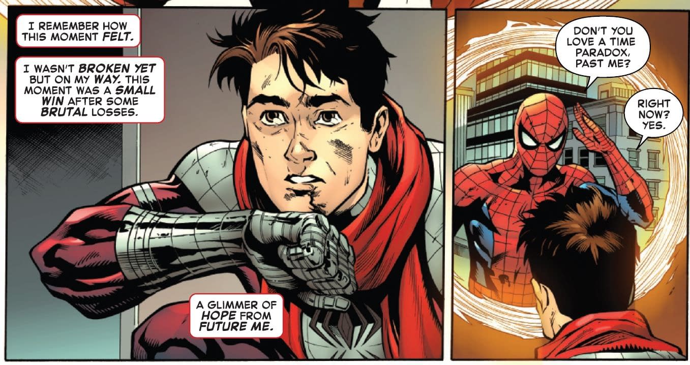 Closing The Amazing Spider-Man #28 Time Loop