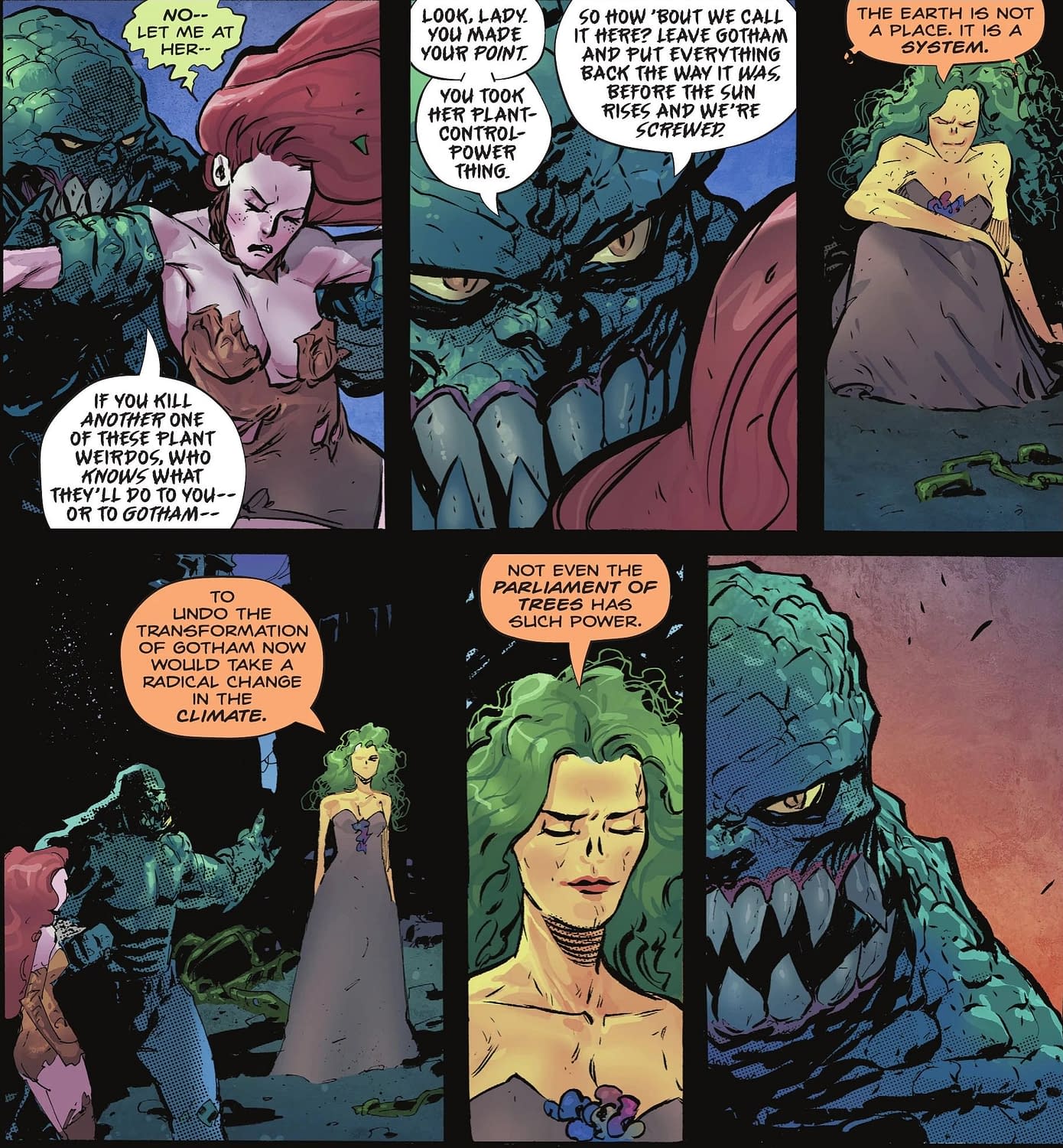 Bad Seeds: Vandal Savage, Croc, Poison Ivy & Harley Quinn (Spoilers)