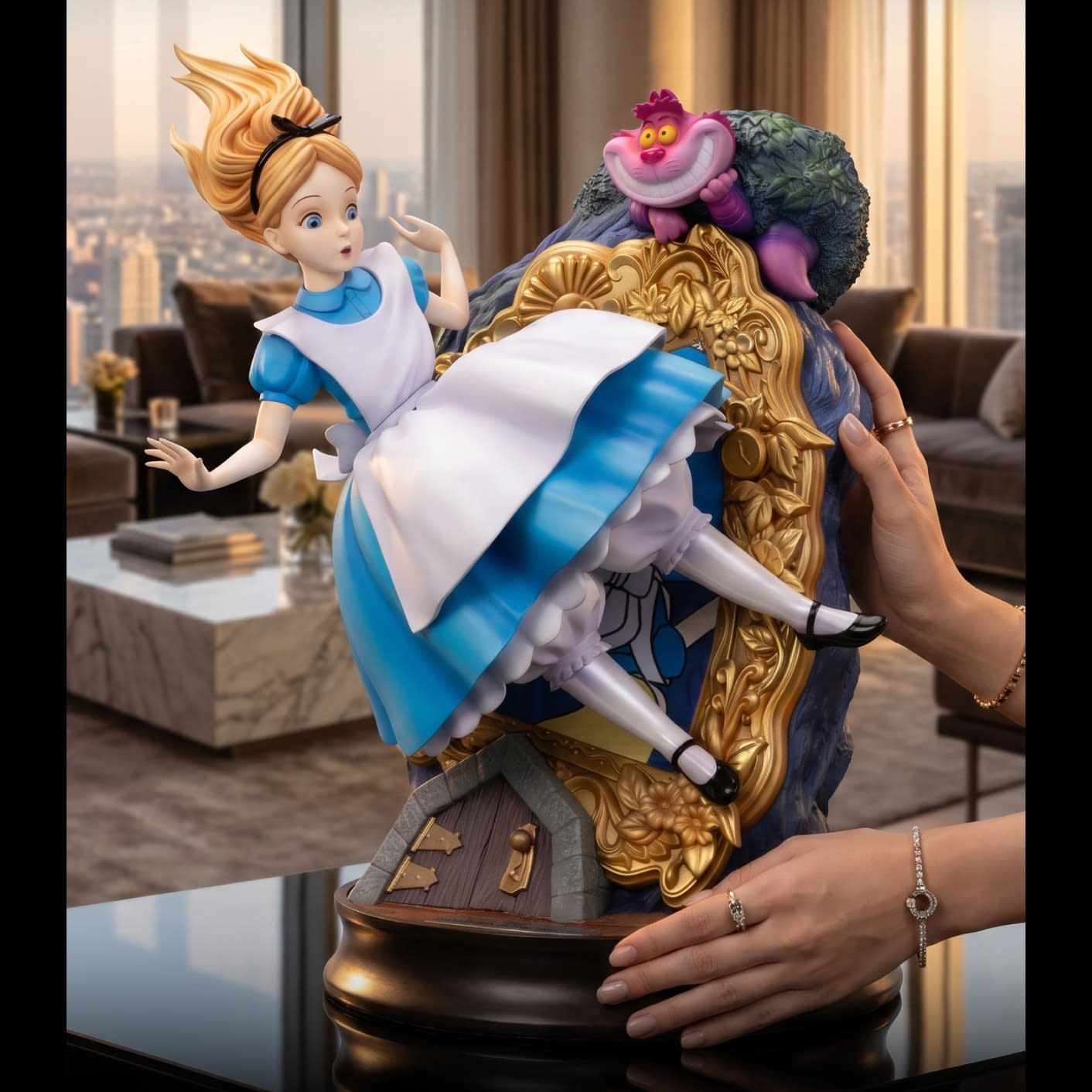 New Disney's Alice in Wonderland Statue Arrives from Beast Kingdom