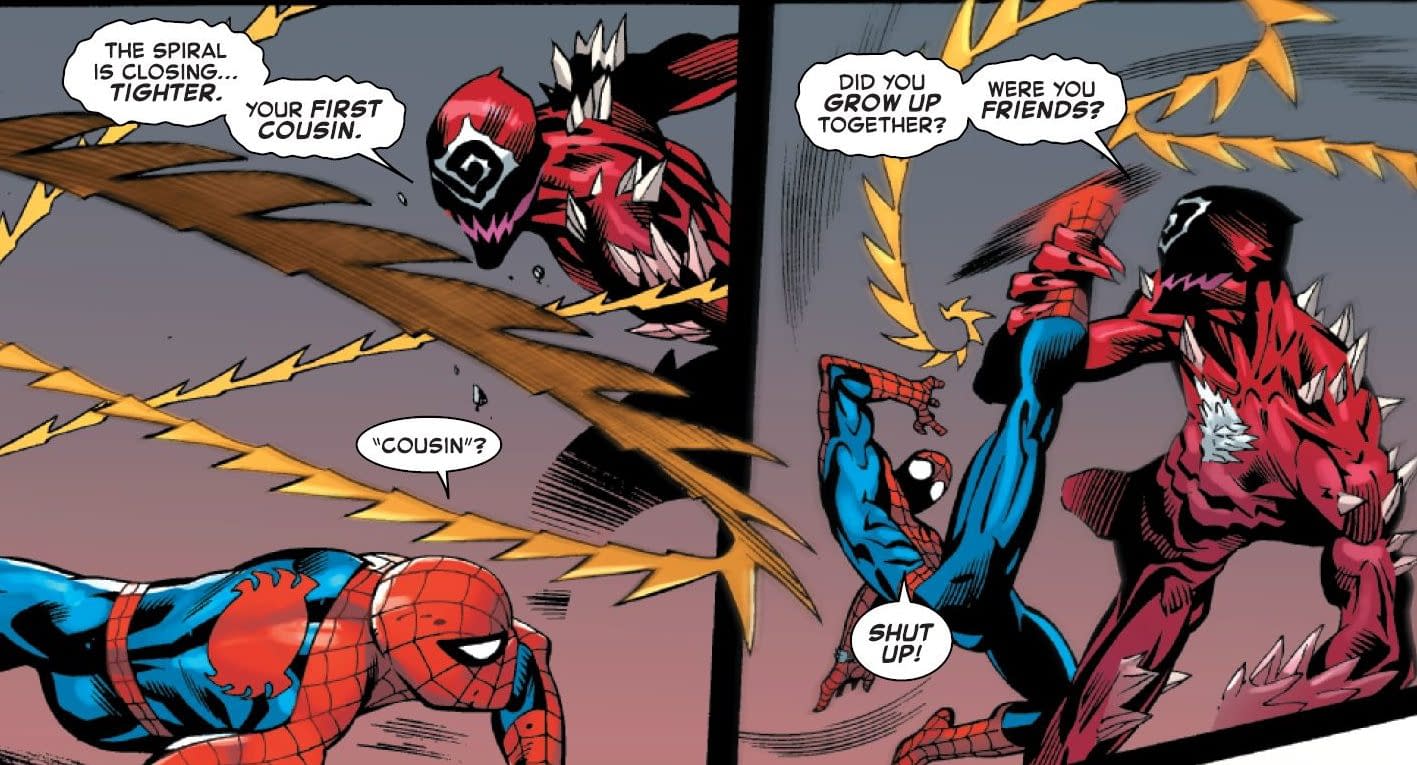 Amazing Spider-Man n.º 26: Carnage, Venom, Torment, Paul Rabin, Mary Jane, Dylan Brock, spoilers
