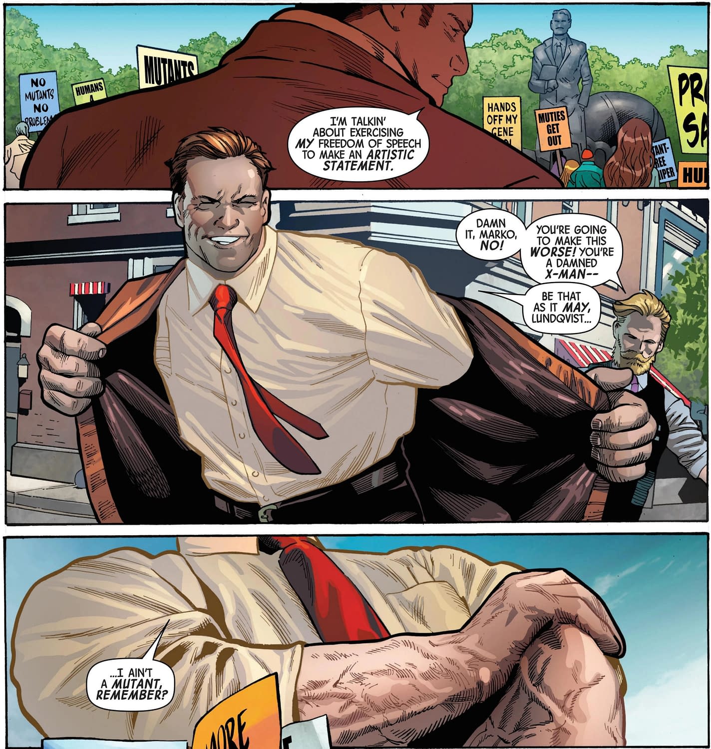Statues And Memorials In Today's X-Men Comics (Spoilers)