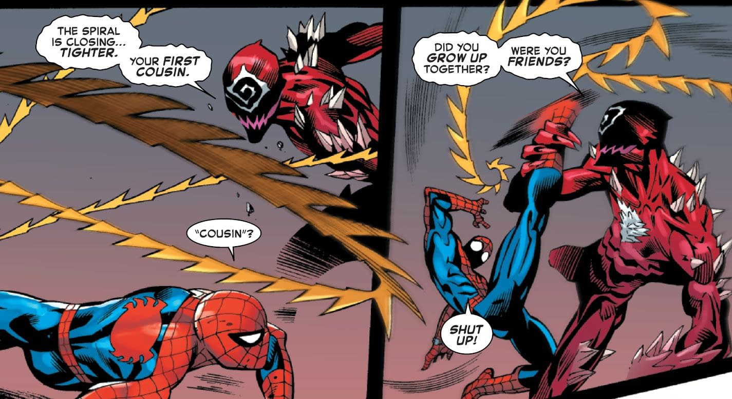 Amazing Spider-Man #26 Carnage Venom Torment Paul Rabin Mary Jane Dylan Brock Spoilers