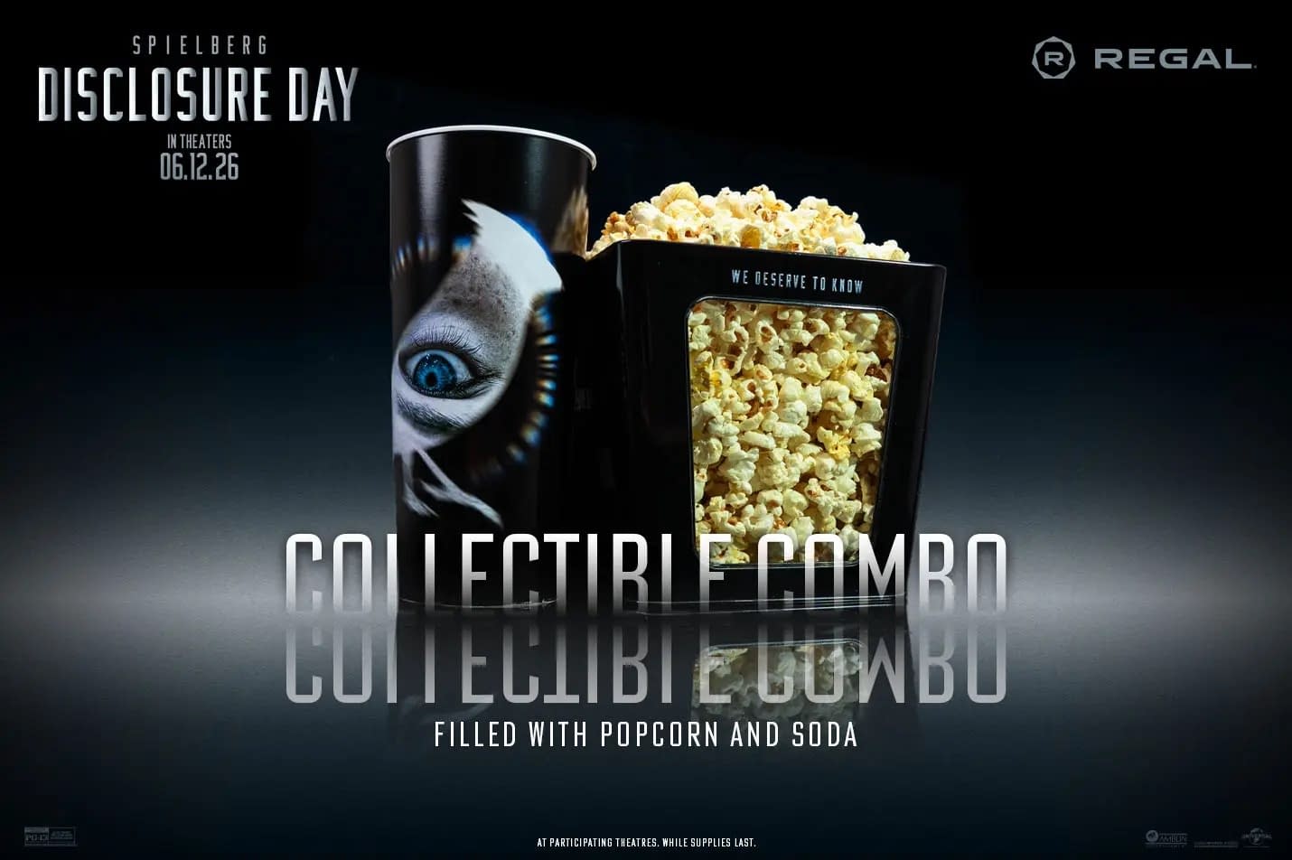 Disclosure Day Invades Theaters New Promos & Popcorn Buckets