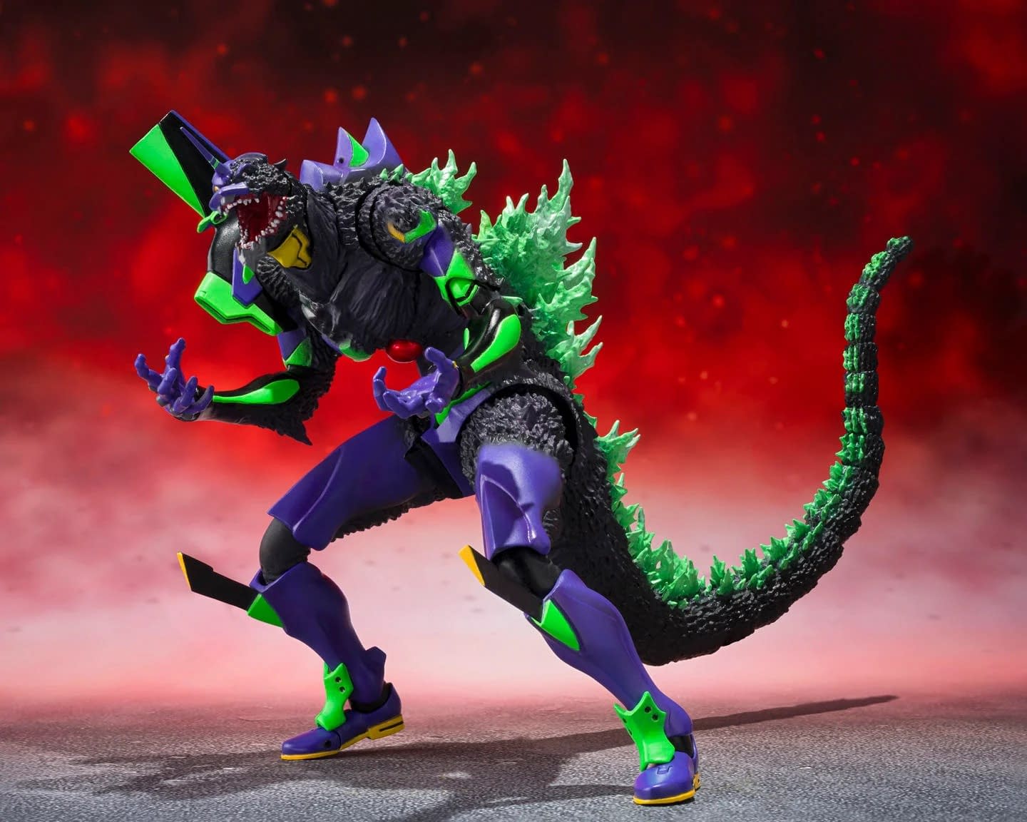 Godzilla Awakens with New Evangelion S.H. Figuarts Type-01 "G"