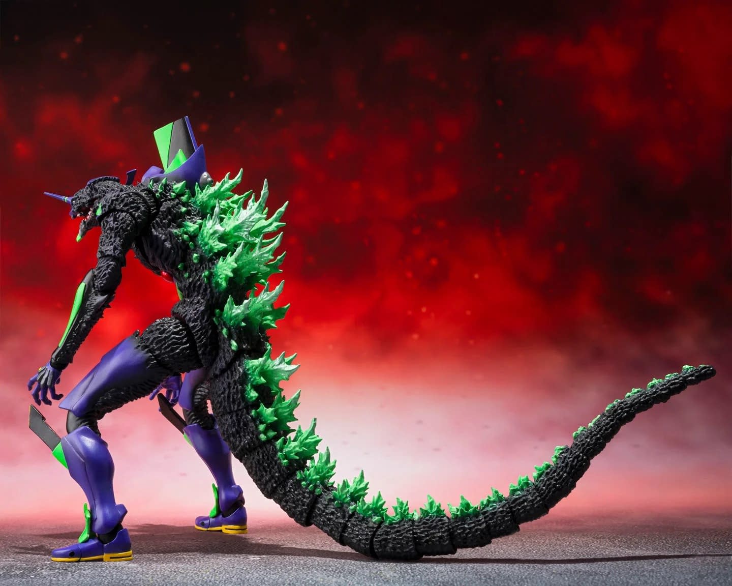 Godzilla Awakens with New Evangelion S.H. Figuarts Type-01 "G"