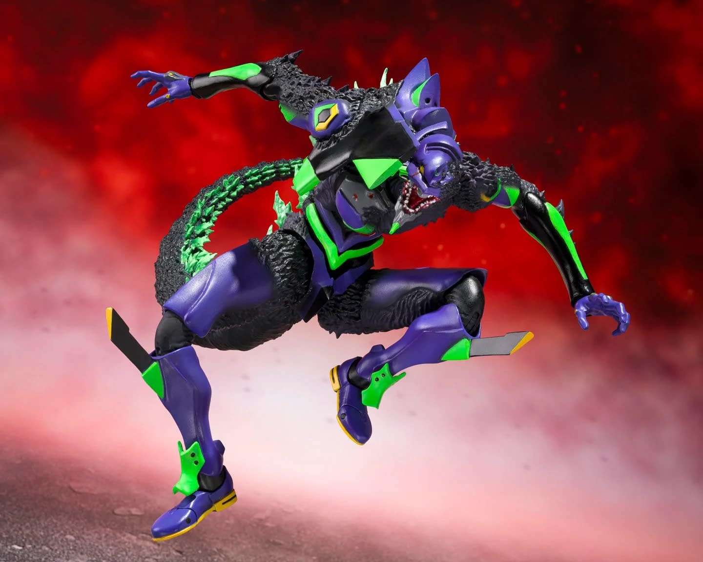Godzilla Awakens with New Evangelion S.H. Figuarts Type-01 "G"