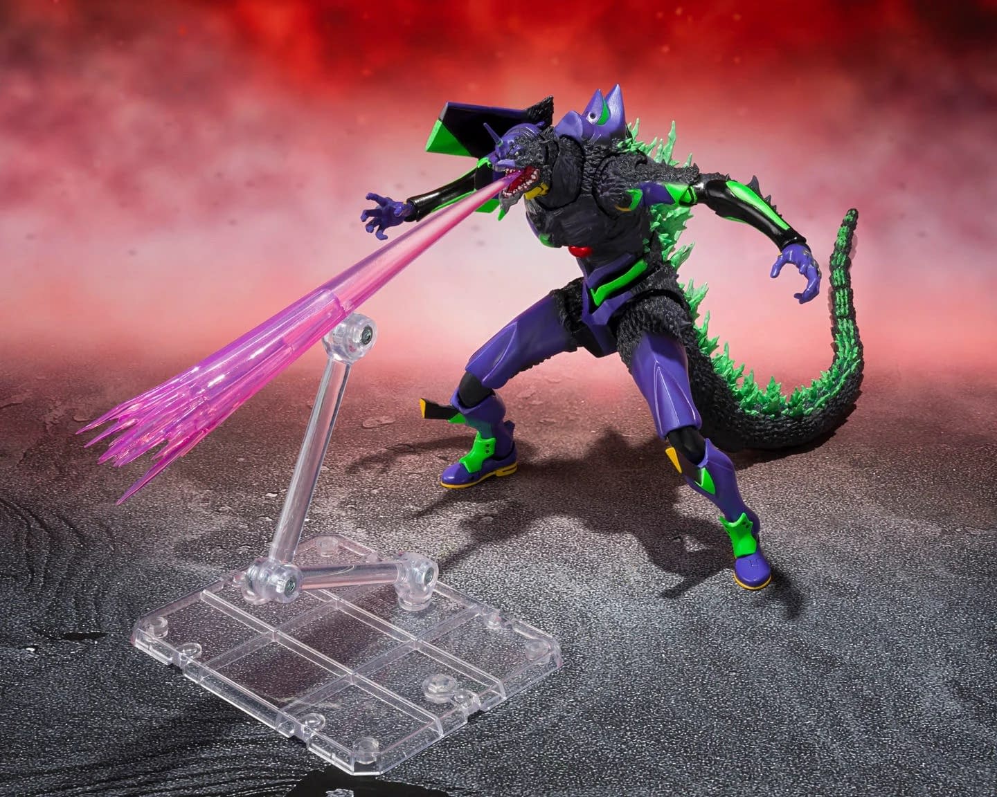 Godzilla Awakens with New Evangelion S.H. Figuarts Type-01 "G"