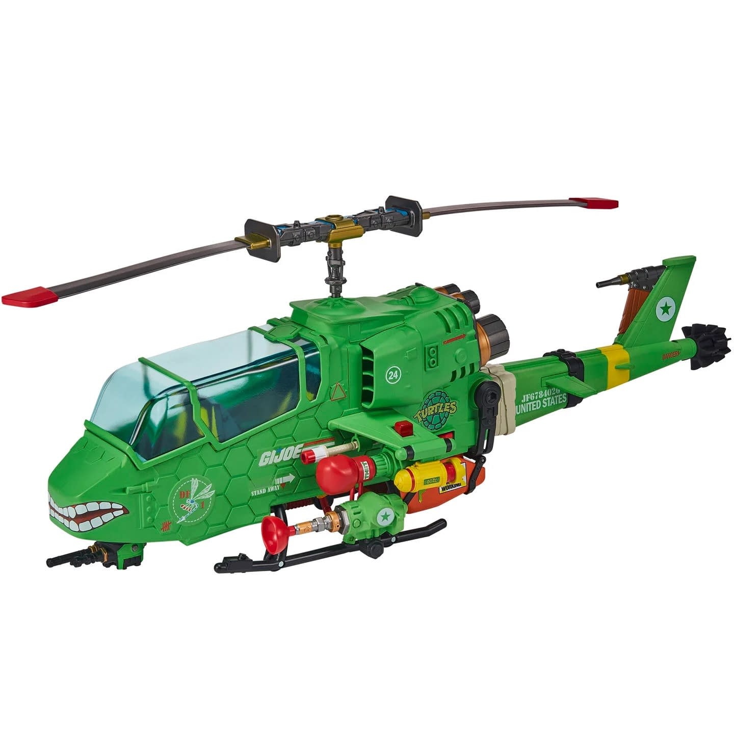 Take Flight with Playmates New TMNT x G.I. Joe Turtle-Fly Copter