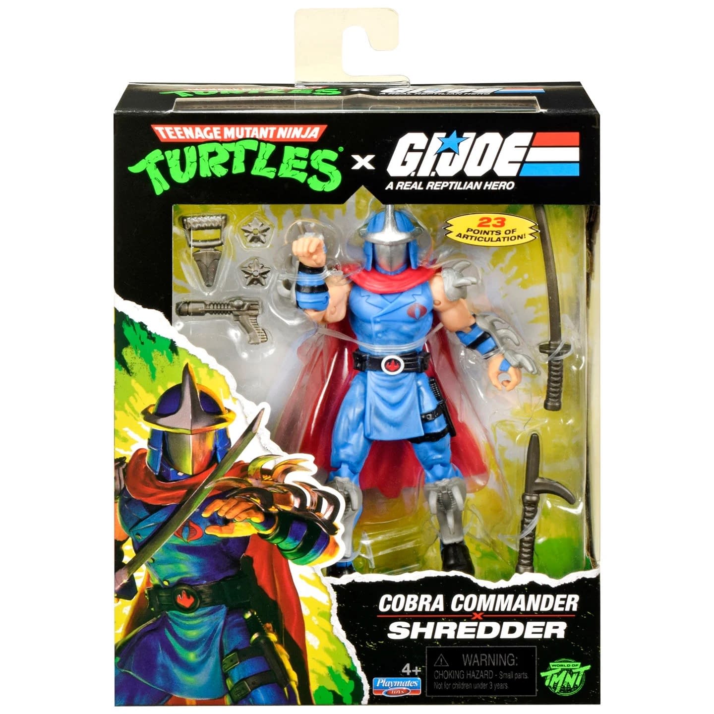 Shredder Becomes Cobra Commander with New TMNT x G.I. Joe Figure