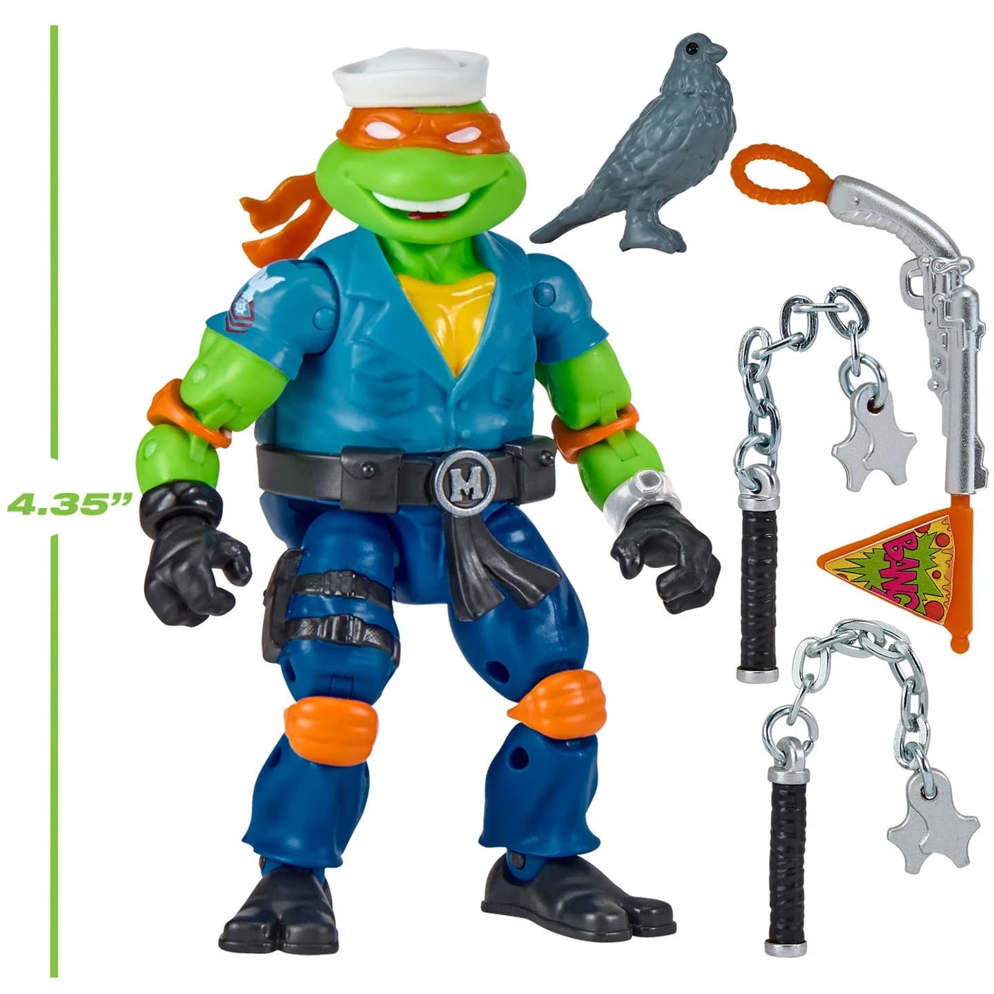 Playmates Debuts New TMNT x G.I. Joe Figure with Mikey as Shipwreck