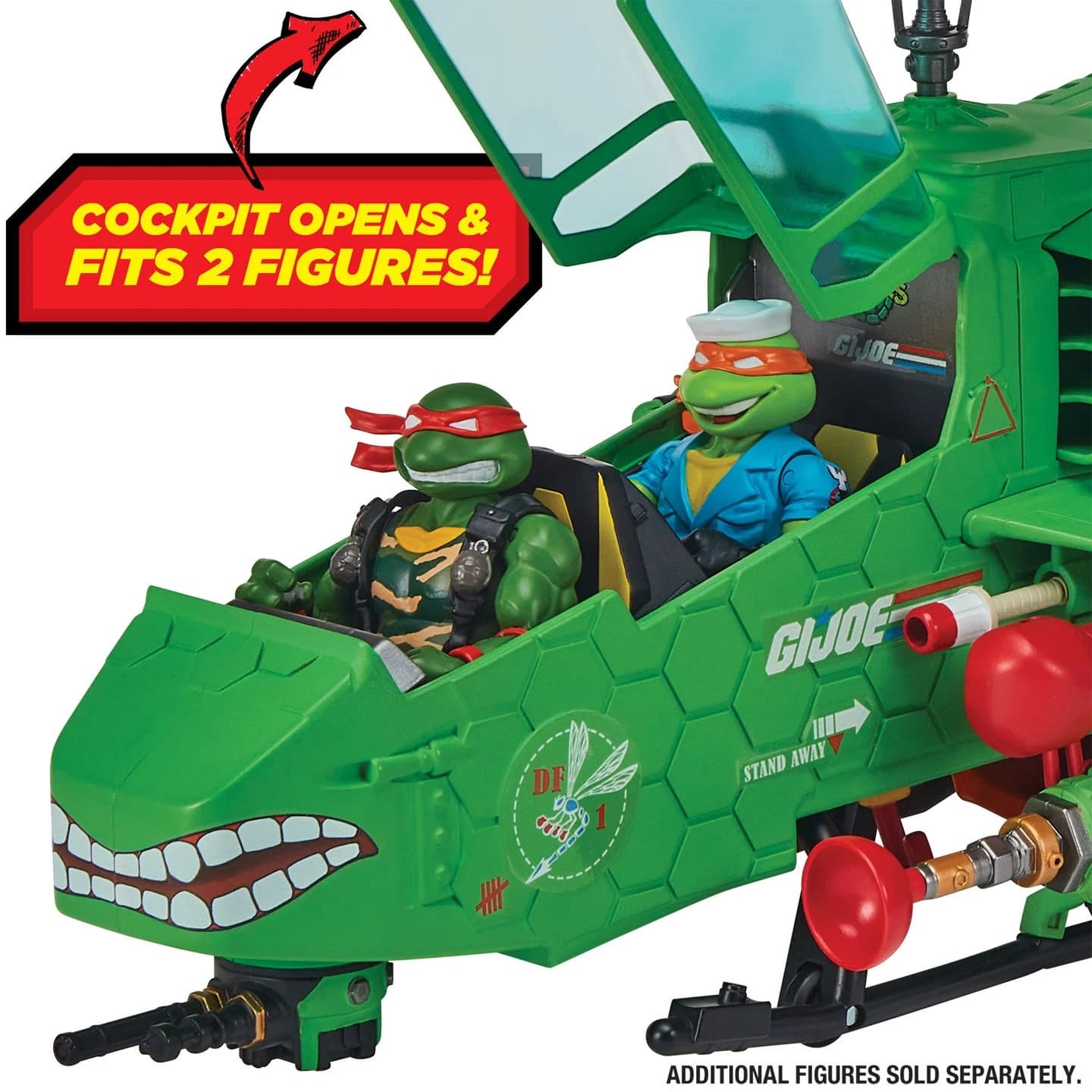 Take Flight with Playmates New TMNT x G.I. Joe Turtle-Fly Copter