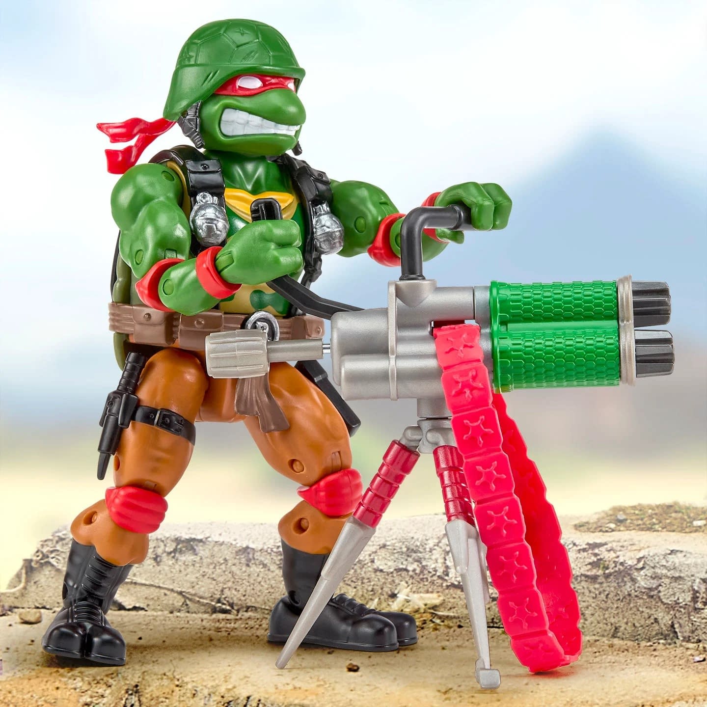 New TMNT x G.I. Joe Raphael as Roadblock Figure Coming Soon