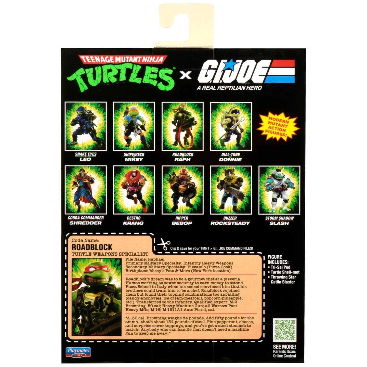 New TMNT x G.I. Joe Raphael as Roadblock Figure Coming Soon