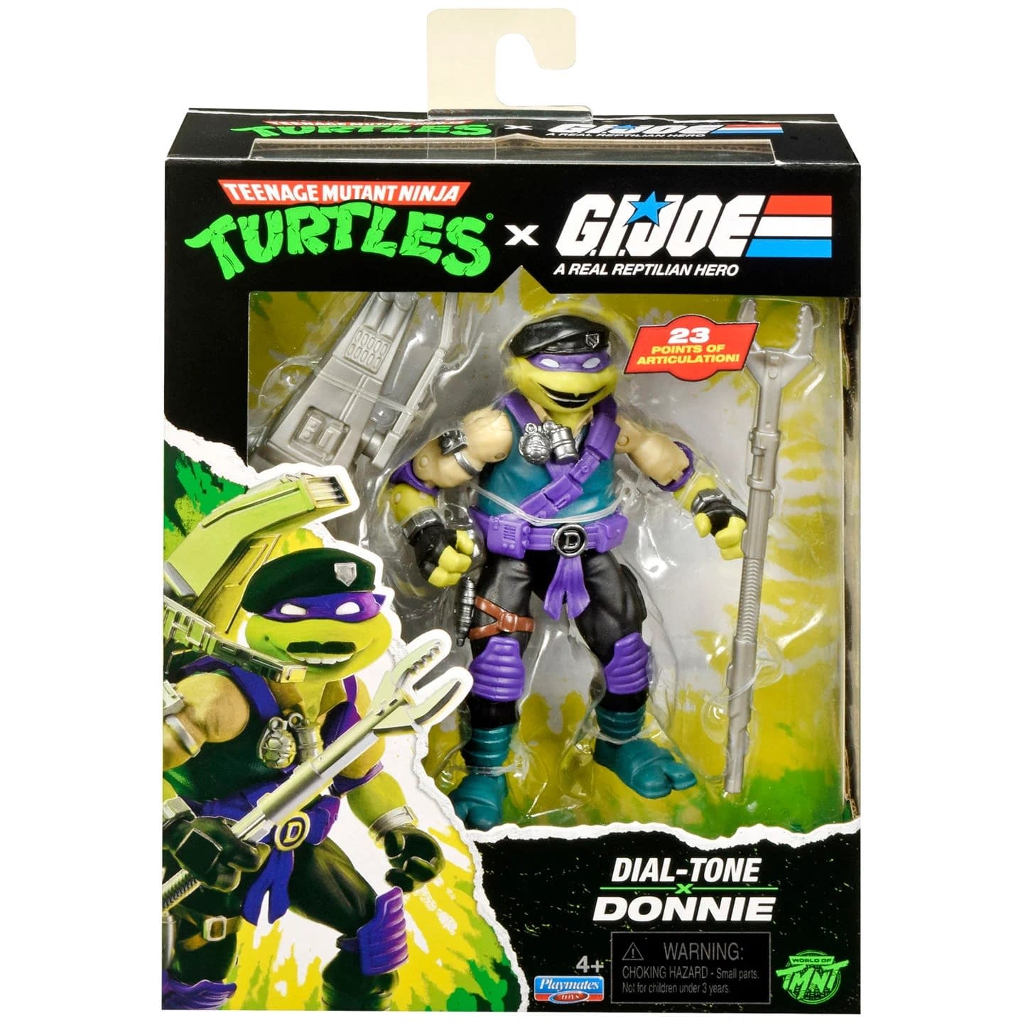 New G.I. Joe x TMNT Figures Debut Including Donatello as Dial-Tone
