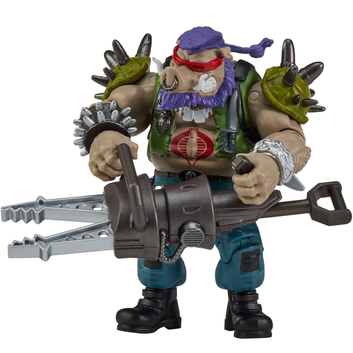 New TMNT x G.I. Joe Figures Arrives Starring Bebop as Ripper