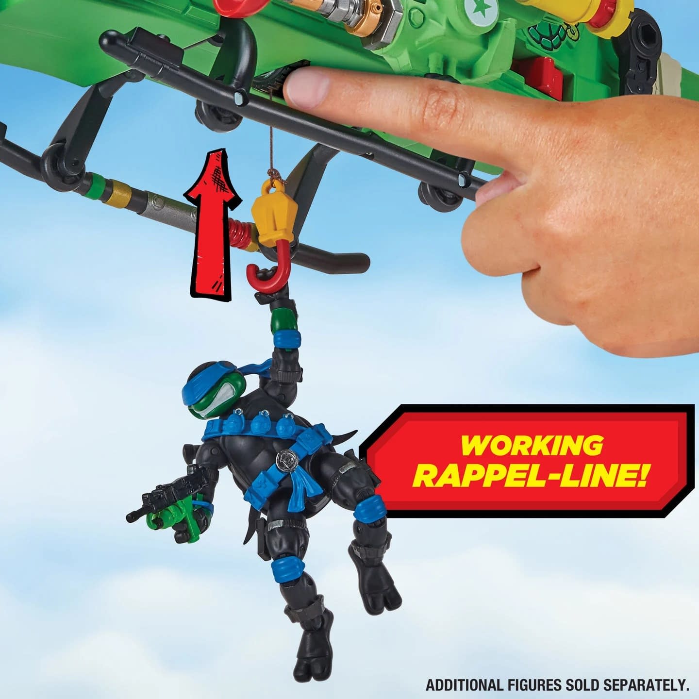 Take Flight with Playmates New TMNT x G.I. Joe Turtle-Fly Copter