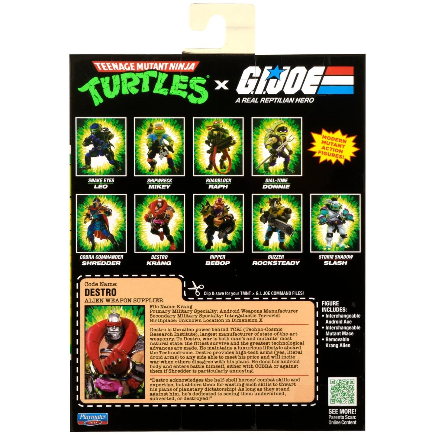 New TMNT x G.I. Joe Figure Coming Soon with Krang as Destro