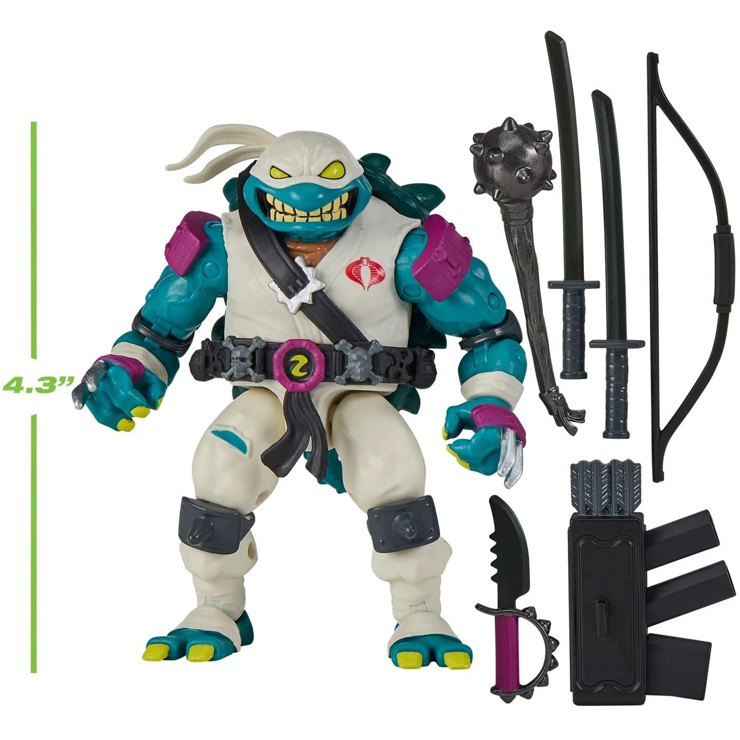 Slash Becomes Storm Shadow with New TMNT x G.I. Joe Figure